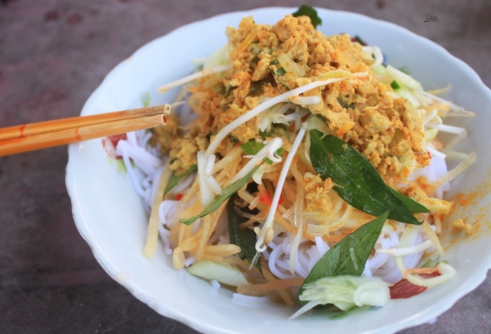 ăn gì ở phú quốc - bún kèn