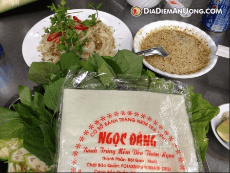 Gỏi cá mai nổi tiếng ở quán Vườn Xoài