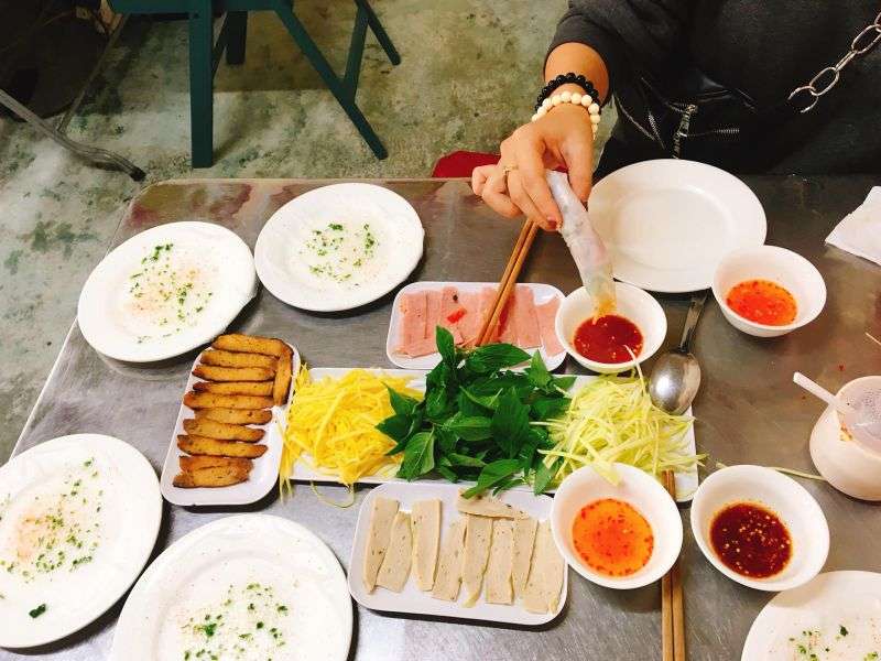 Bánh ướt xếp chồng đà lạt