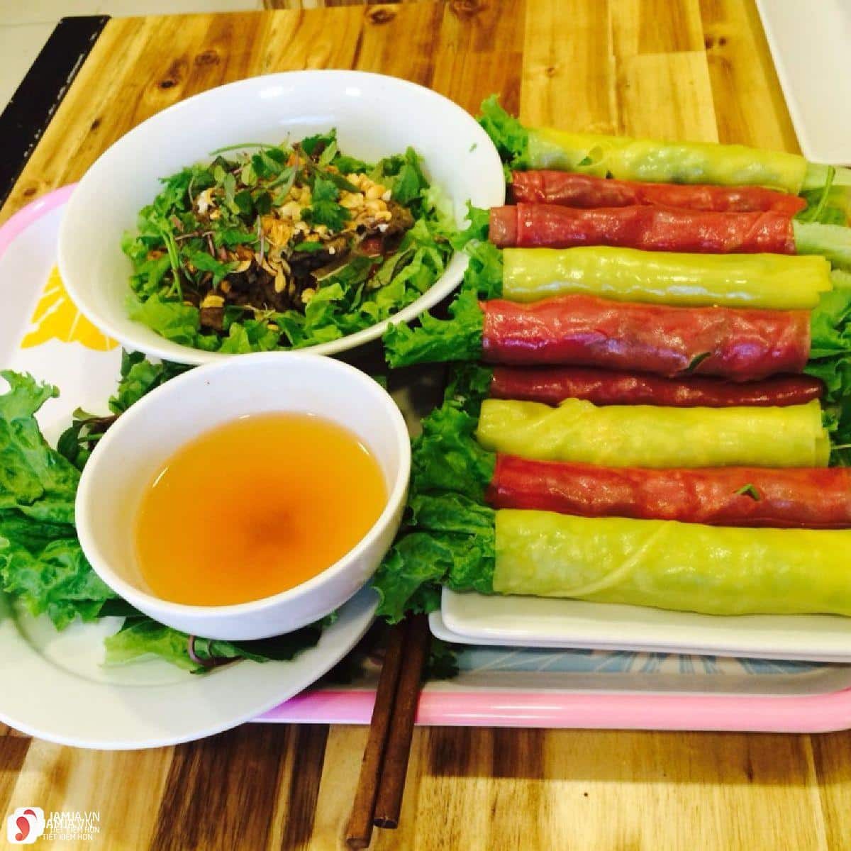 phở cuốn ngũ sắc