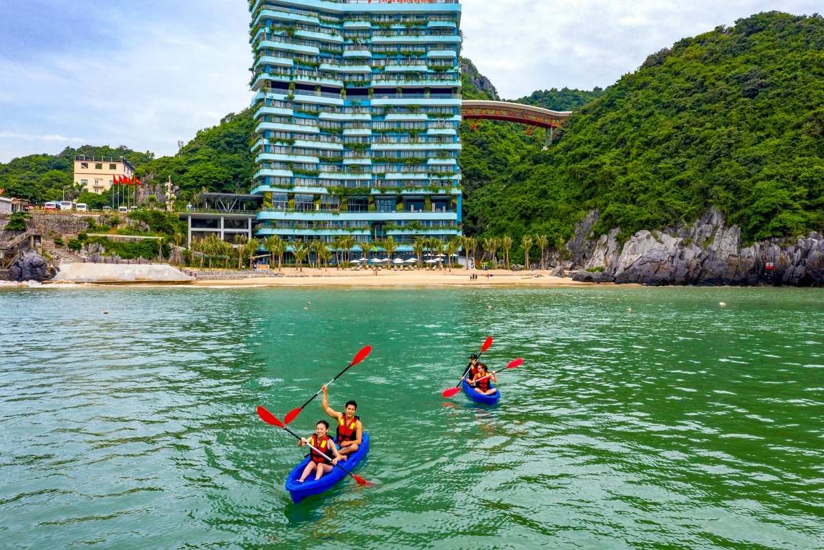 Cát Bà đẩy mạnh du lịch thể thao, nghỉ dưỡng biển - www.dulichvn.org.vn