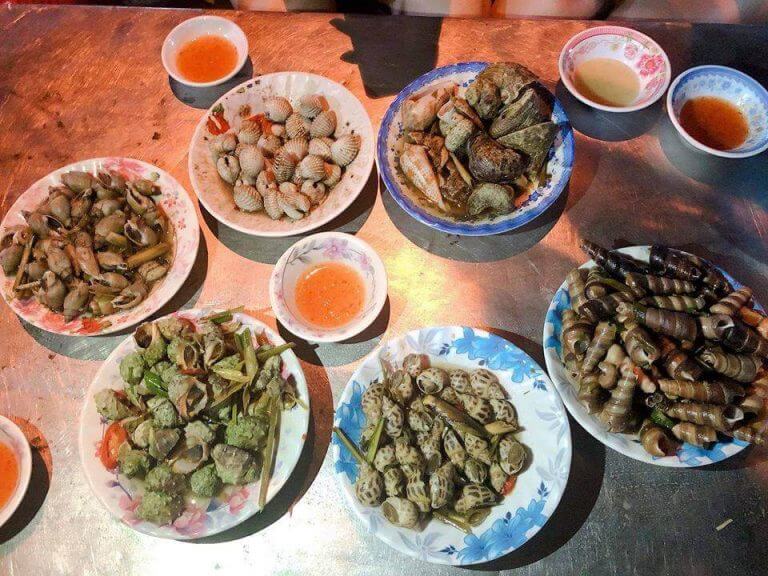 quán ăn vặt ở Quy Nhơn