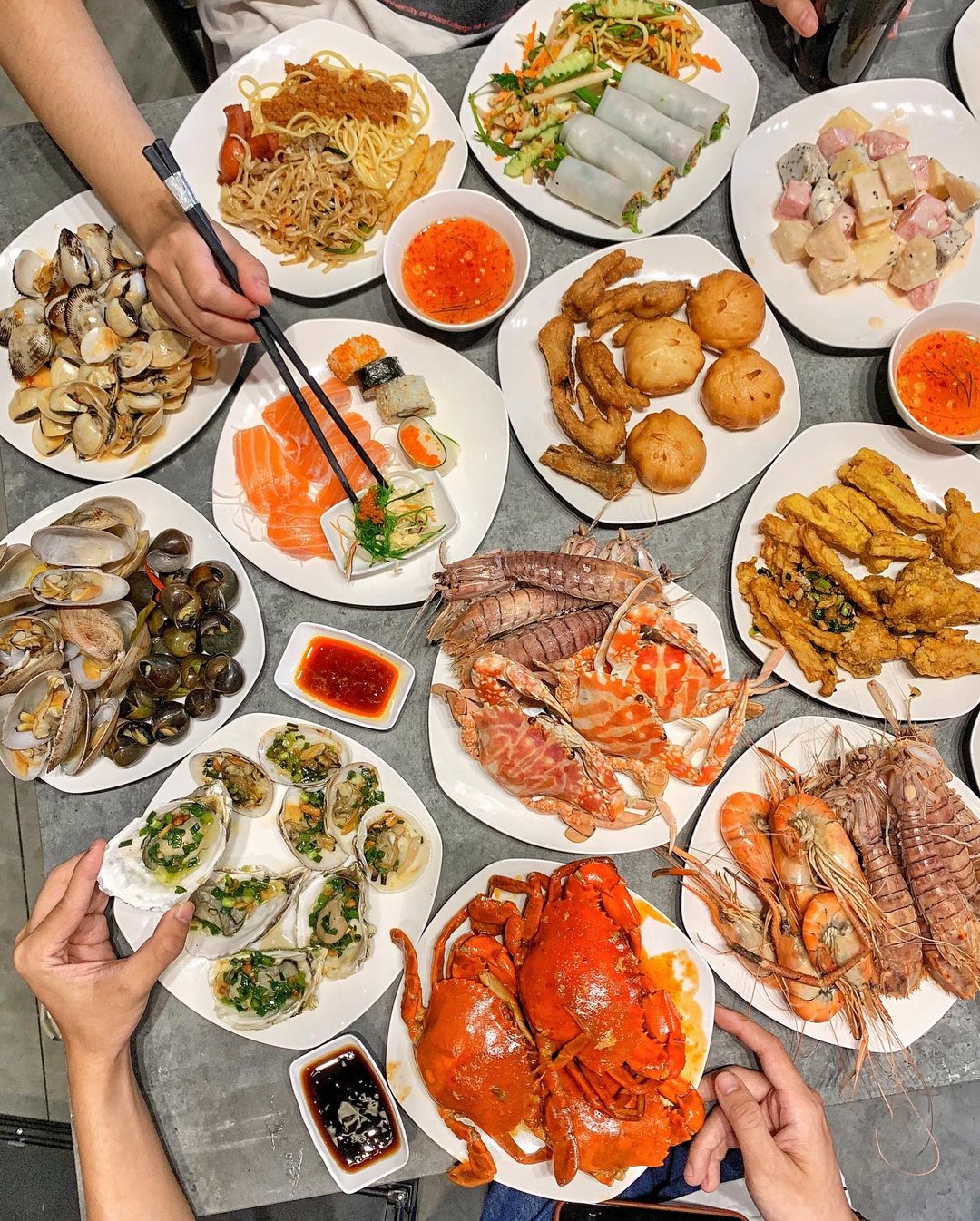 nhà hàng buffet Cầu Giấy