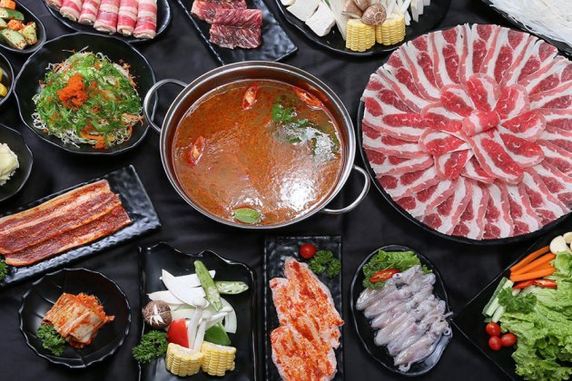 HN - Nhà hàng Nabesu - Buffet sushi và lẩu Nhật cho nhóm 04 người - Menu 229k