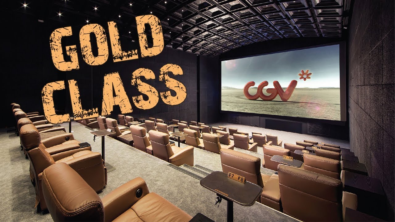 Trải nghiệm ghế Gold Class trong rạp phim (Gold Class CGV) - YouTube