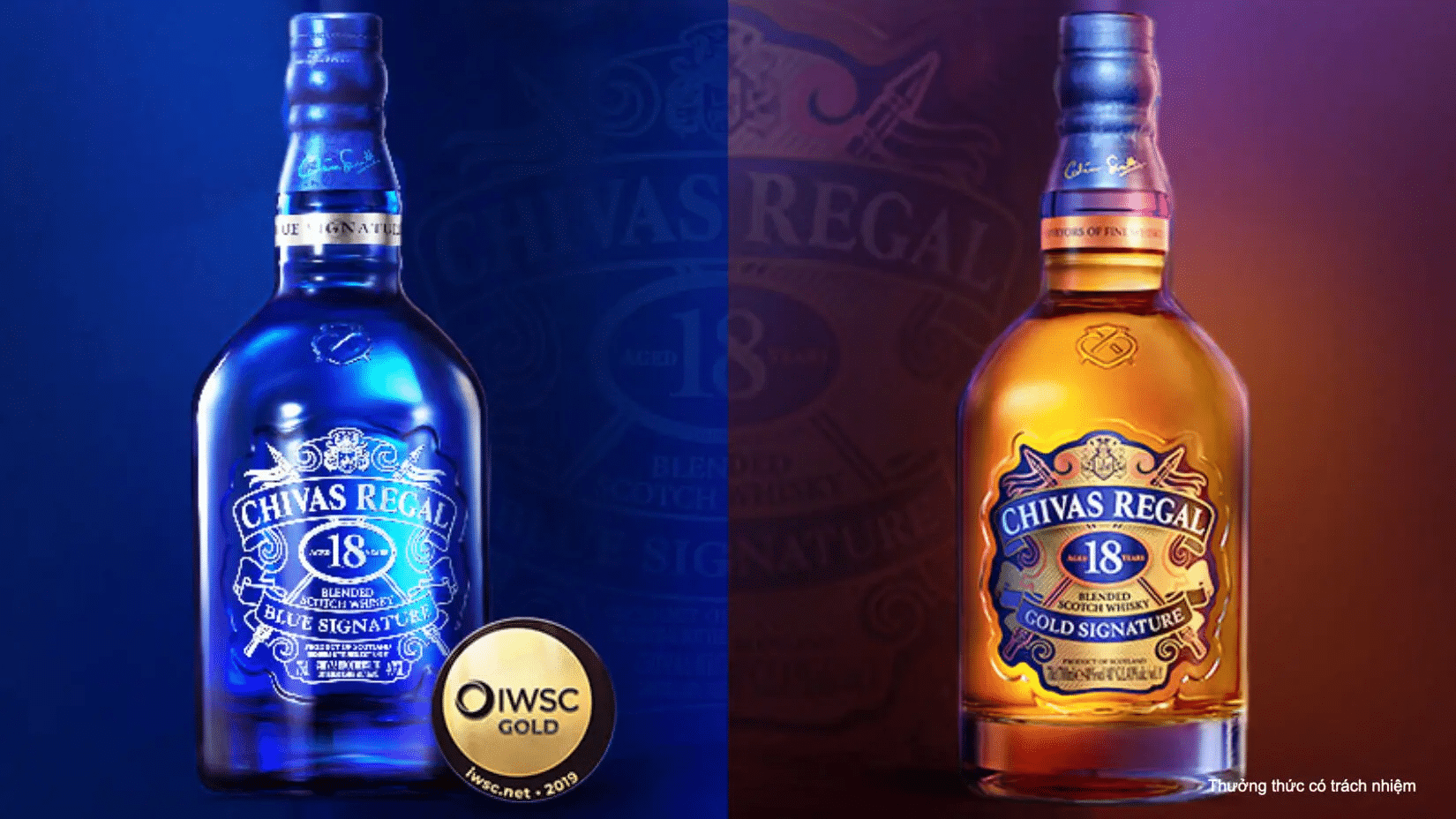 Một chai Chivas 18 chính hãng truyền thống gây ấn tượng với kiểu dáng cổ điển, tinh tế.