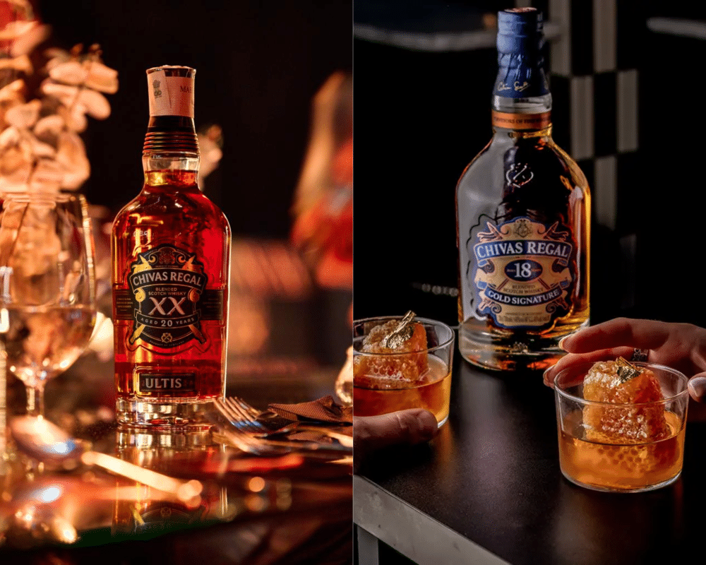 Bên cạnh chất lượng tuyệt hảo, Chivas 18 và Chivas Ultis XX có giá trị sưu tầm cao.